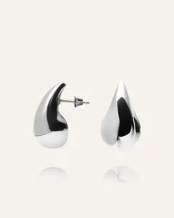 Mockberg Plain Daring Small Silver Örhängen
