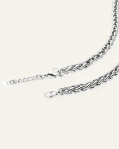 Halsband Mockberg Rebel Chain Silver