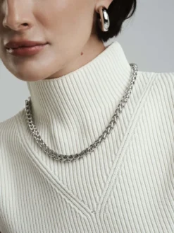 Halsband Mockberg Rebel Chain Silver