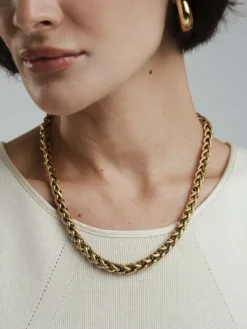 Halsband Mockberg Rebel Chain Guld