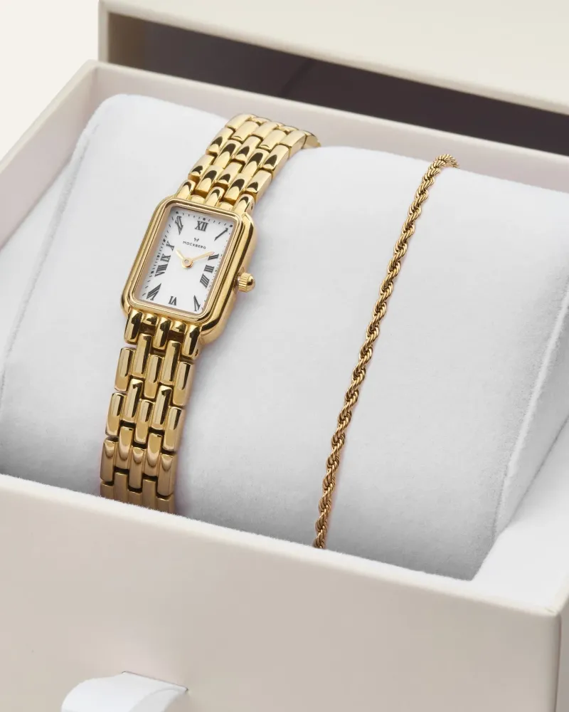 Klockor Mockberg Renaissance Combo Guld