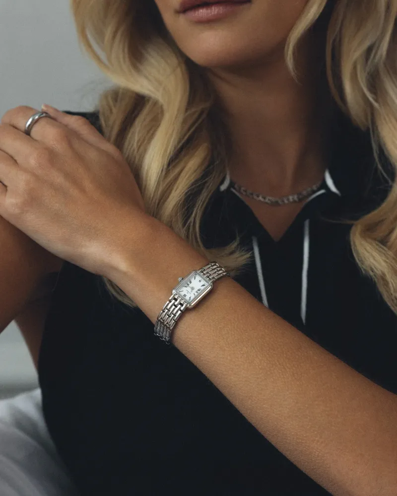 Klockor Mockberg Renaissance Silver Watch MB0256