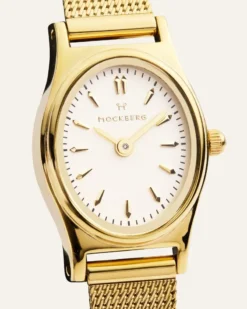 Klockor Mockberg Retro Mesh Gold Watch MB0253