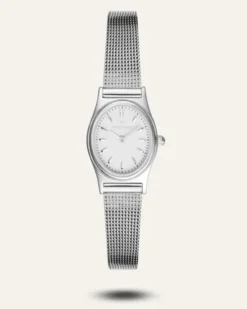 Klockor Mockberg Retro Mesh Silver Watch MB0254