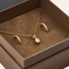Halsband Mockberg Shiny Belle Combo Guld