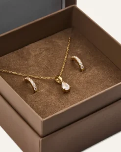 Halsband Mockberg Shiny Belle Combo Guld