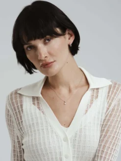 Halsband Mockberg Shiny Belle Combo Silver