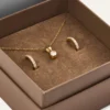 Halsband Mockberg Shiny Jolie Combo Guld