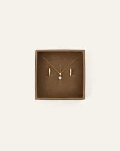 Halsband Mockberg Shiny Jolie Combo Guld