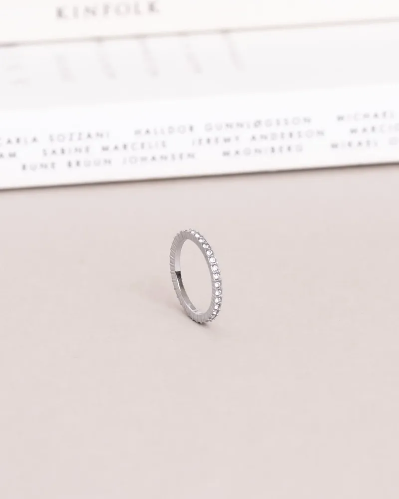 Mockberg Shiny Ring Silver