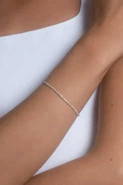 Armband Mockberg Shiny Tennis Guld