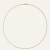 Halsband Mockberg Shiny Tennis Guld