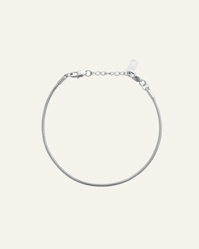 Armband Mockberg Snake Kedja Silver