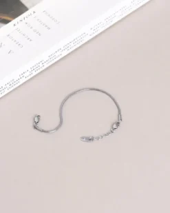 Armband Mockberg Snake Kedja Silver