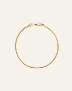 Armband Mockberg Snake Kedja Guld