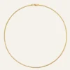 Halsband Mockberg Snake Kedja Guld
