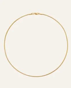 Halsband Mockberg Snake Kedja Guld