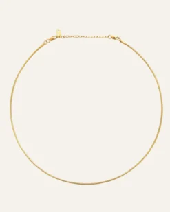 Halsband Mockberg Snake Kedja Guld