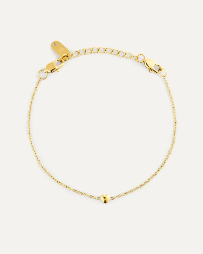 Armband Mockberg Sweetheart Gold Bracelet