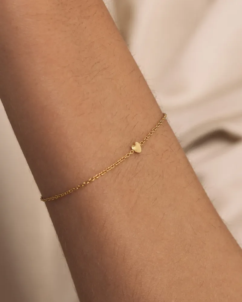 Armband Mockberg Sweetheart Gold Bracelet