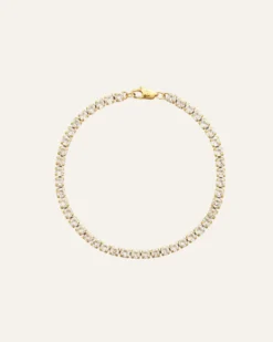 Armband Mockberg Tennis Guld