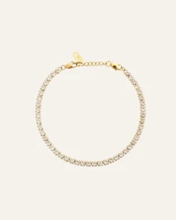 Armband Mockberg Tennis Guld