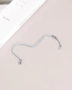 Armband Mockberg Tennis Silver MOM990