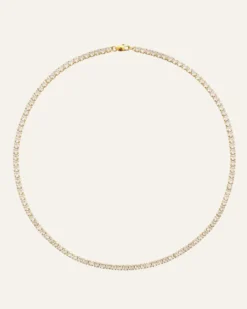 Halsband Mockberg Tennis Guld