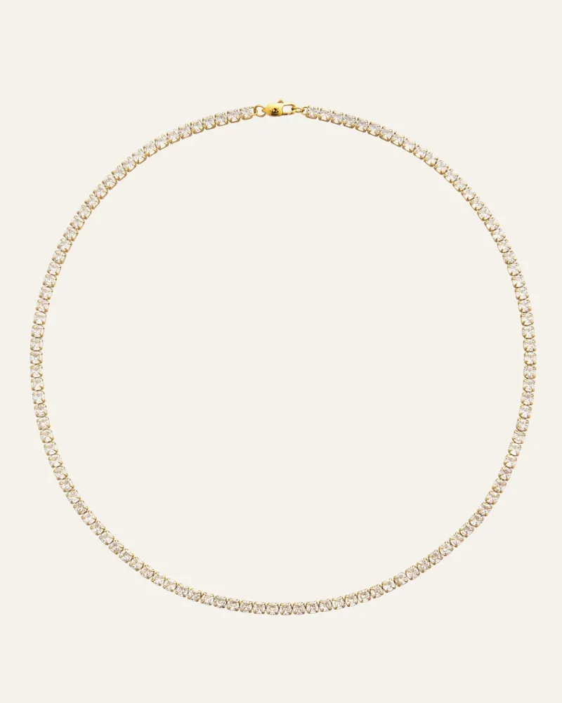 Halsband Mockberg Tennis Guld