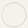 Halsband Mockberg Tennis Silver