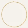 Halsband Mockberg Thin Figaro Guld