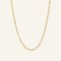 Halsband Mockberg Thin Figaro Guld