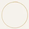 Halsband Mockberg Thin Rope Guld
