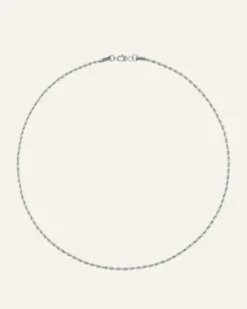 Armband Mockberg Thin Rope Halsband Silver