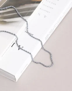Armband Mockberg Thin Rope Halsband Silver