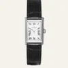 Klockor Mockberg Timeless Black Leather Silver Watch MB0246