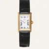 Klockor Mockberg Timeless Black Leather Gold Watch MB0245