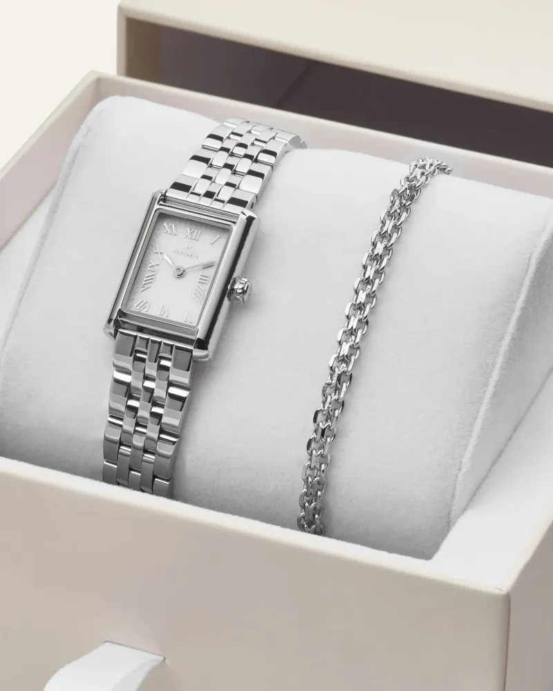 Klockor Mockberg Timeless Darling Combo Silver