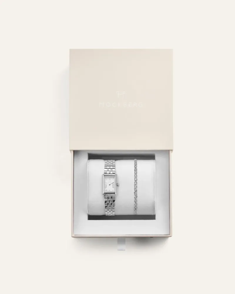 Klockor Mockberg Timeless Darling Combo Silver