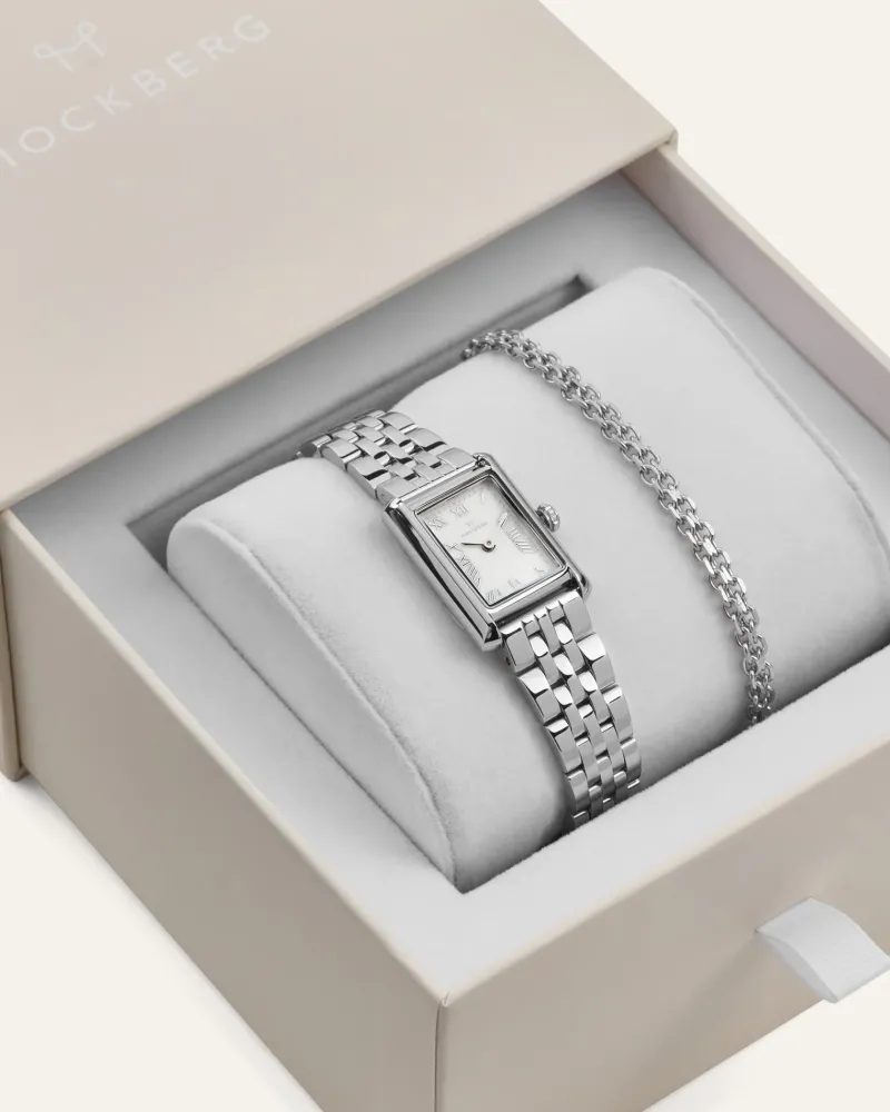 Klockor Mockberg Timeless Darling Combo Silver