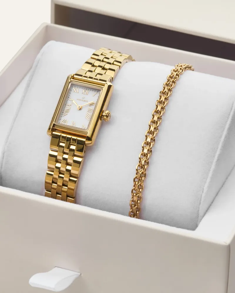 Klockor Mockberg Timeless Darling Combo Guld
