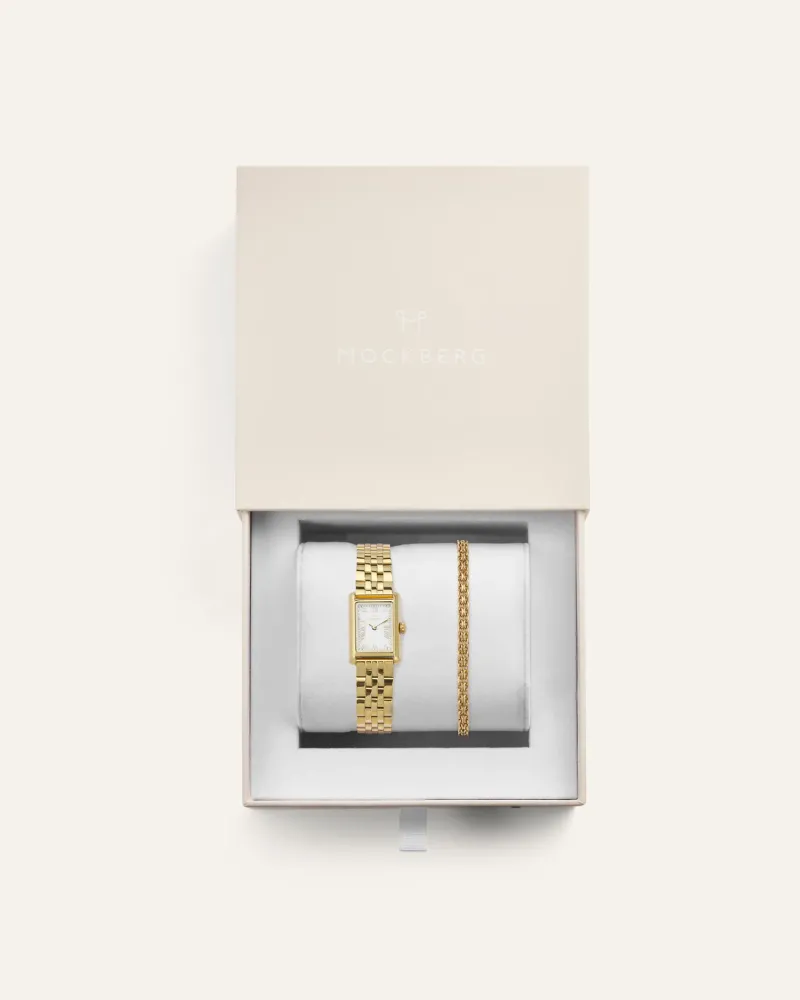 Klockor Mockberg Timeless Darling Combo Guld