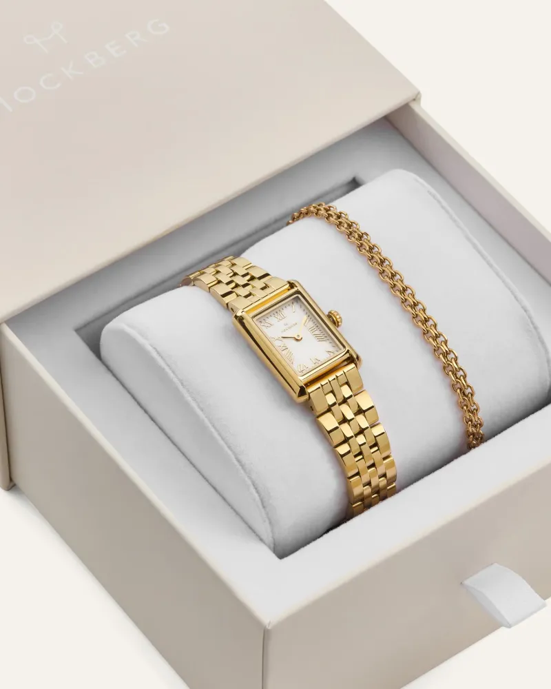 Klockor Mockberg Timeless Darling Combo Guld