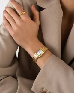 Klockor Mockberg Timeless Gold MO874