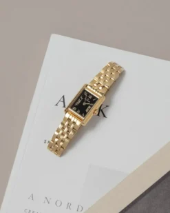 Klockor Mockberg Timeless Gold Noir MO243