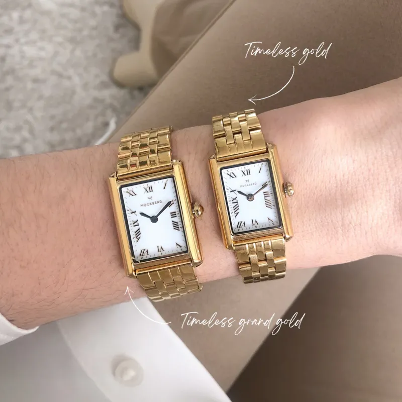 Klockor Mockberg Timeless Grand Gold MO311