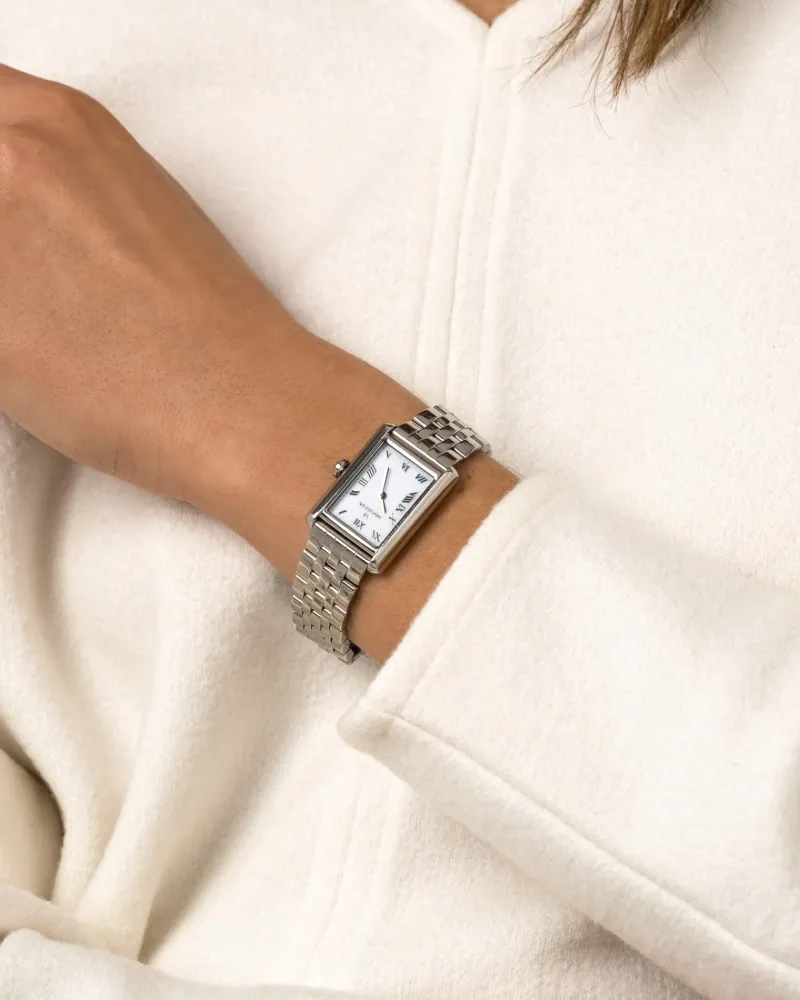 Klockor Mockberg Timeless Grand Silver MO312