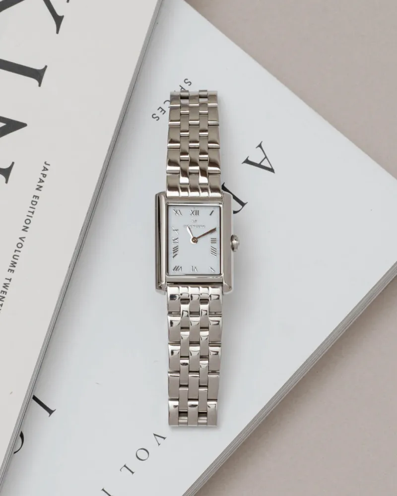 Klockor Mockberg Timeless Grand Silver MO312