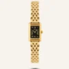 Klockor Mockberg Timeless Petite Klocka Guld Noir MB1775