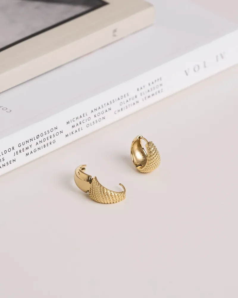 Mockberg Treasure Örhängen Large Guld